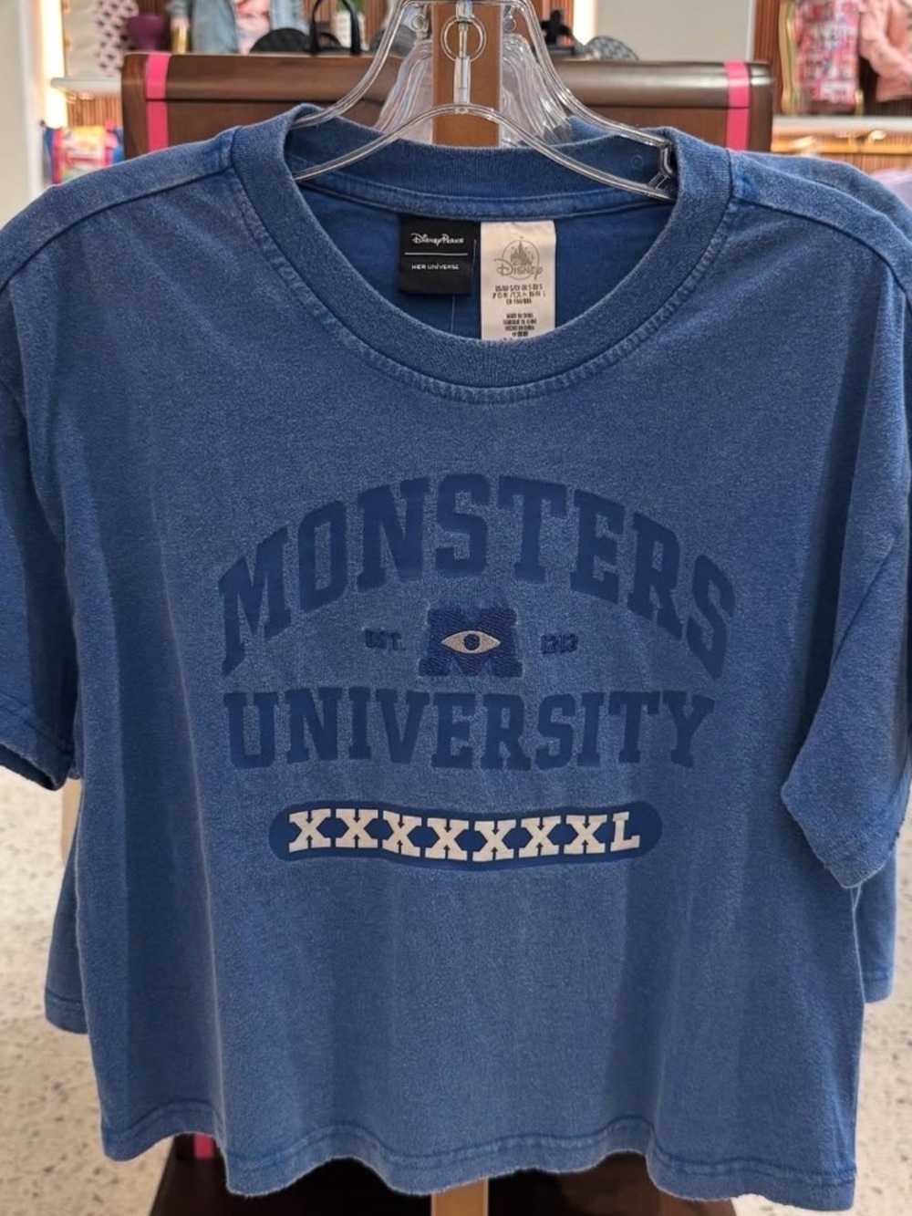 Monsters University Short Sleeve Disney T Shirt NWT